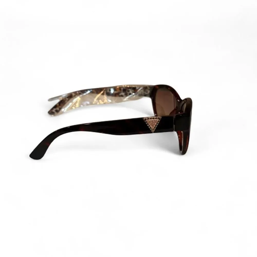 Guess brown tortoiseshell